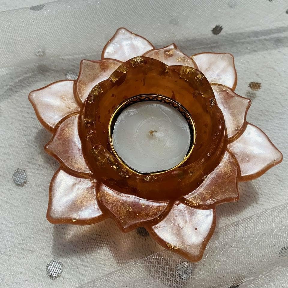 Lotus tealight holders
